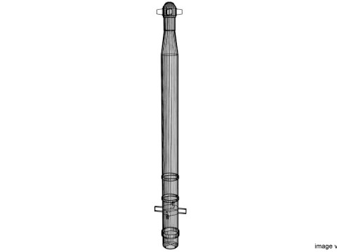 Rocket Launcher Projectile - Stinger propelled 3D 模型