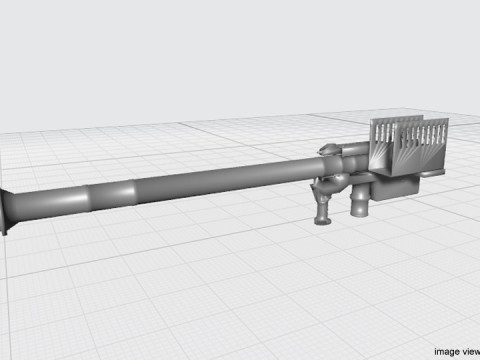 Shoulder-fired Missile - FIM-92 Stinger 3D Model