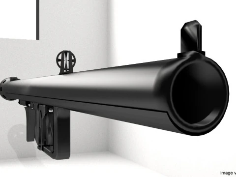 Misil disparado desde el hombro - Raketen Panzerbuchse Modelo 3D