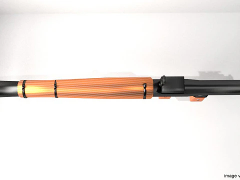 Shoulder-fired Missile - RPG 3D Model