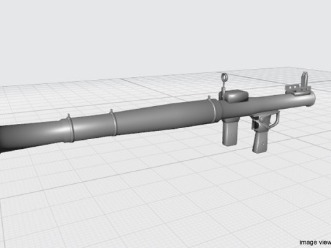 Shoulder-fired Missile - RPG 3D Модель