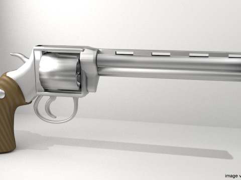 Revolver - Handgun Type 2 Modelo 3D