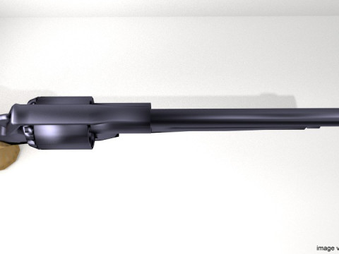 Revolver - Handgun Type 3 Model 3D