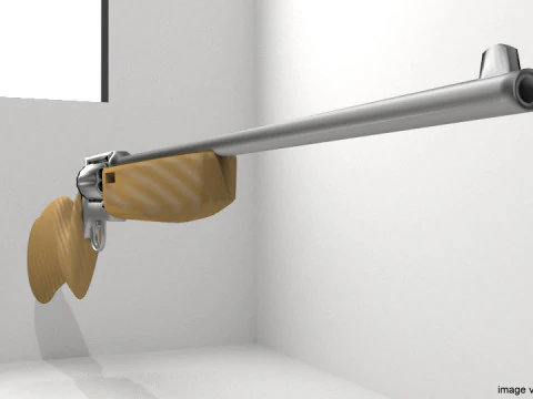 Revolver - Rifle Type 1 3D Model