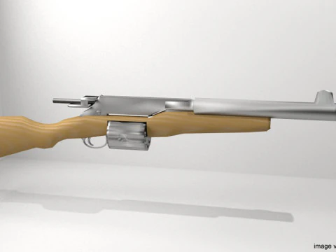 Tabanca - Pompalı T&uuml;fek Tip 1 3D Model