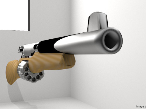 Revolver - Shortgun Type 1 Model 3D