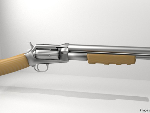 Revolver - Shortgun Type 2 Modelo 3D