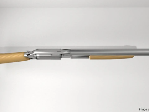 Revolver - Shortgun Type 2 3D Model