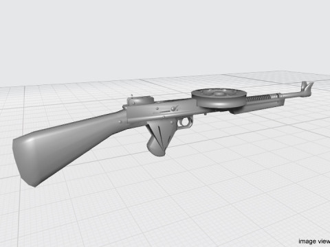 SMG - American 180 3Dモデル