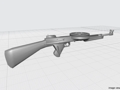 SMG - American 180 3D Model