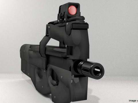 SMG - FN P90 Model 3D