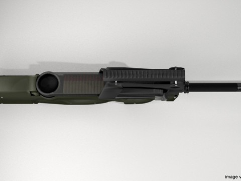 SMG - FN PS90 3Dモデル