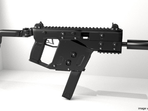 SMG - KRISS vector CRB 3Dモデル