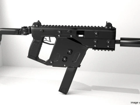 SMG - vetor KRISS CRB Modelo 3D