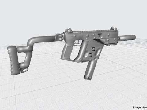 SMG - KRISS vector CRB 3D Model