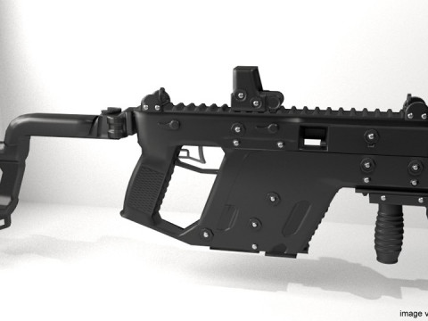 SMG - KRISS Vector SBR 3Dモデル