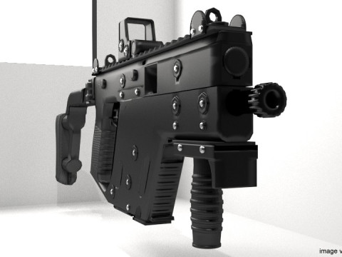 SMG - KRISS Vector SBR 3D 모델