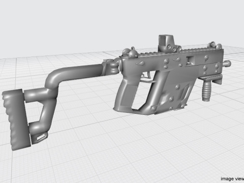 SMG - KRISS Vector SBR 3D 모델