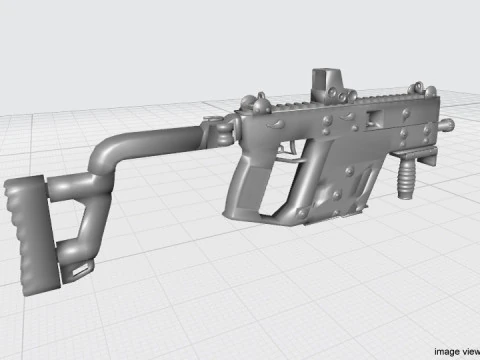 SMG - KRISS Vector SBR 3D Model