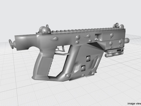 SMG - KRISS Vector SDP 3Dモデル