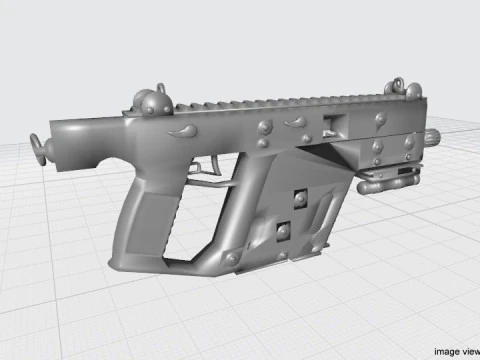 SMG - KRISS Vector SDP 3D Model