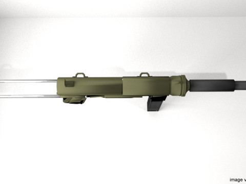 SMG - M3a1 The Greaser 3D मॉडल