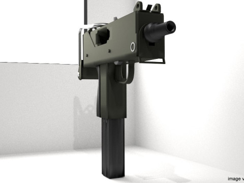 SMG - Mac10 3D 模型