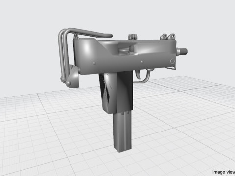 SMG - Mac10 3D 模型