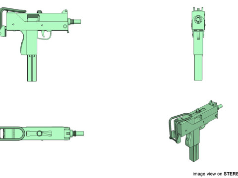 SMG - Mac10 3D 模型