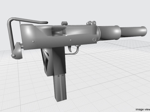 SMG - Mac10 Supression Model 3D