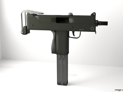 SMG - Mac11 3Dモデル