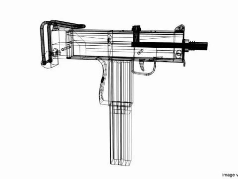 SMG-Mac11 Modelo 3D