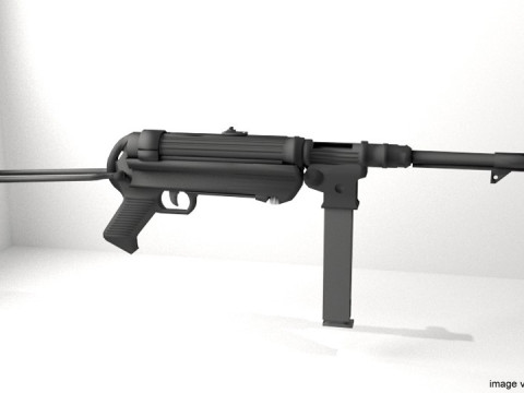 SMG - MP38 3Dモデル