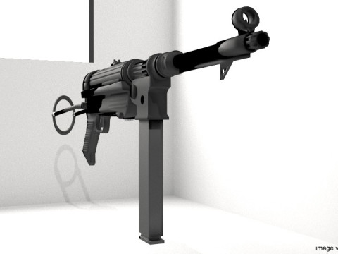 SMG - MP38 3D मॉडल