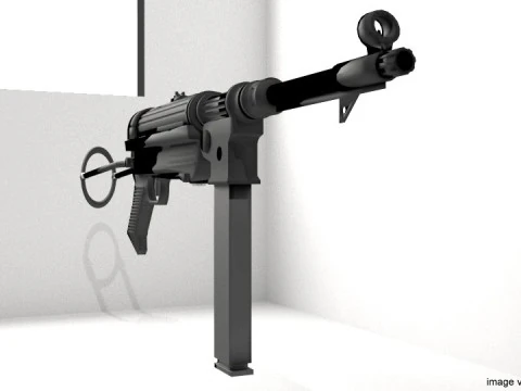 SMG - MP38 3D Model