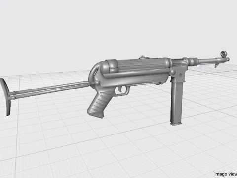 SMG - MP38 3D Model