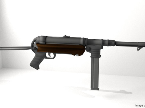 SMG - MP40 3Dモデル