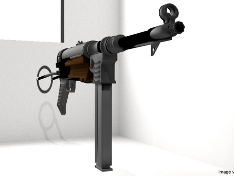 SMG - MP40 Modèle 3D