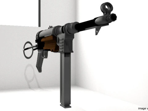 SMG - MP40 3D Model
