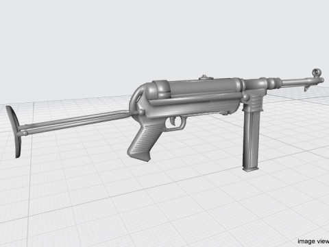SMG - MP40 Modèle 3D