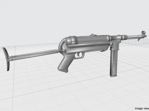 SMG - MP40 3D Model