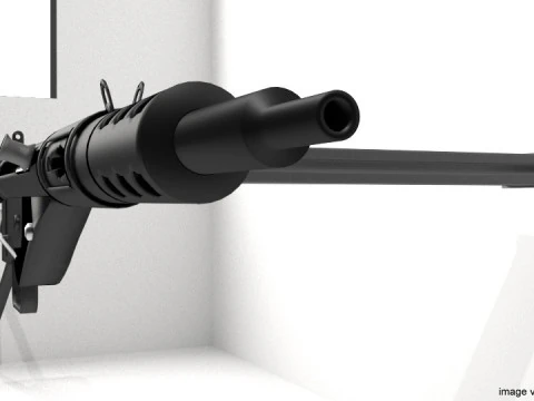 SMG - Sten Mark II 3D Model