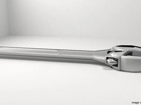 Perkakas Tangan Mekanis - Kunci Pas yang Dapat Disesuaikan Model 3D