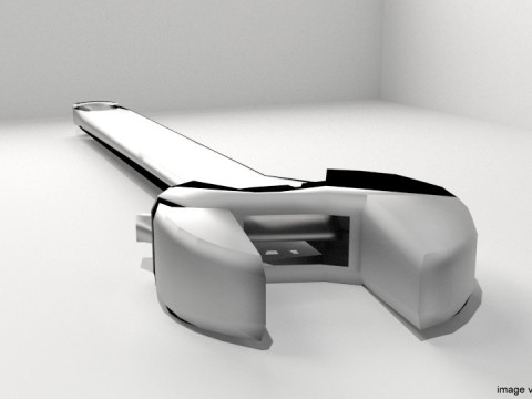 Mechanical Handtools - Adjustable Wrench Modelo 3D
