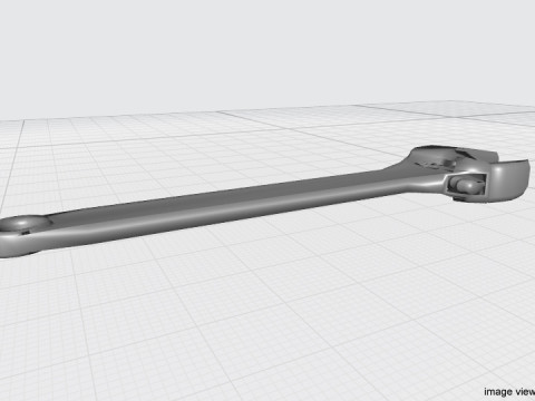 Mechanical Handtools - Adjustable Wrench Modelo 3D
