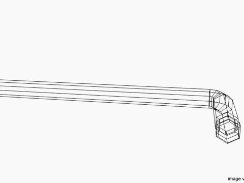 Mechanical Handtools - Allen Wrench 3D Model