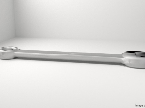 Mechanical Handtools - Combination Wrench 3D Model