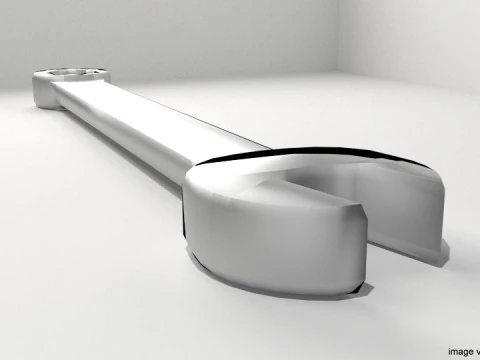 Mechanical Handtools - Combination Wrench 3D Model