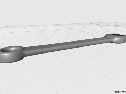 Mechanical Handtools - Combination Wrench 3D Model