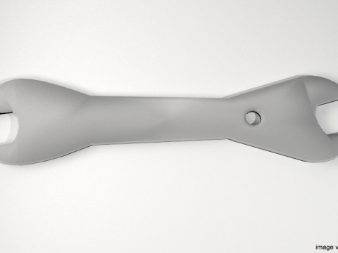 Mechanical Handtools - Cone Wrench Model 3D